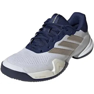 Adidas Men's Barricade 14 (White/Navy)