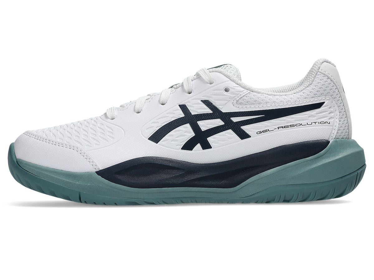 Asics Gel Resolution Junior X GS (White/Midnight)