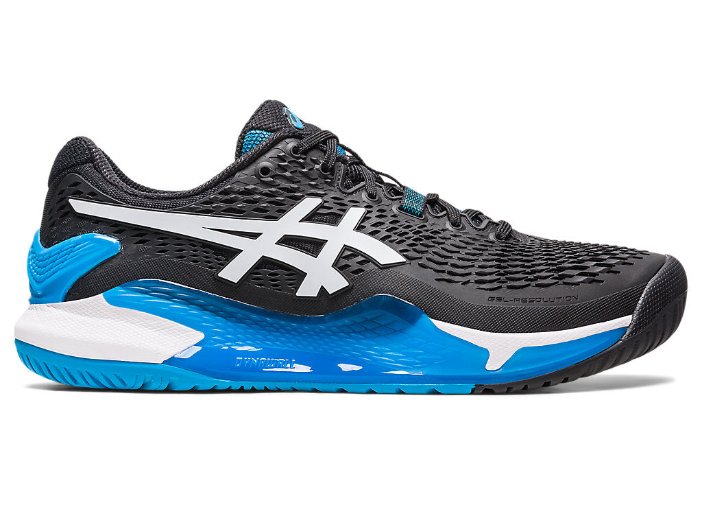 Asics Men Gel Resolution 9 (Black/White)