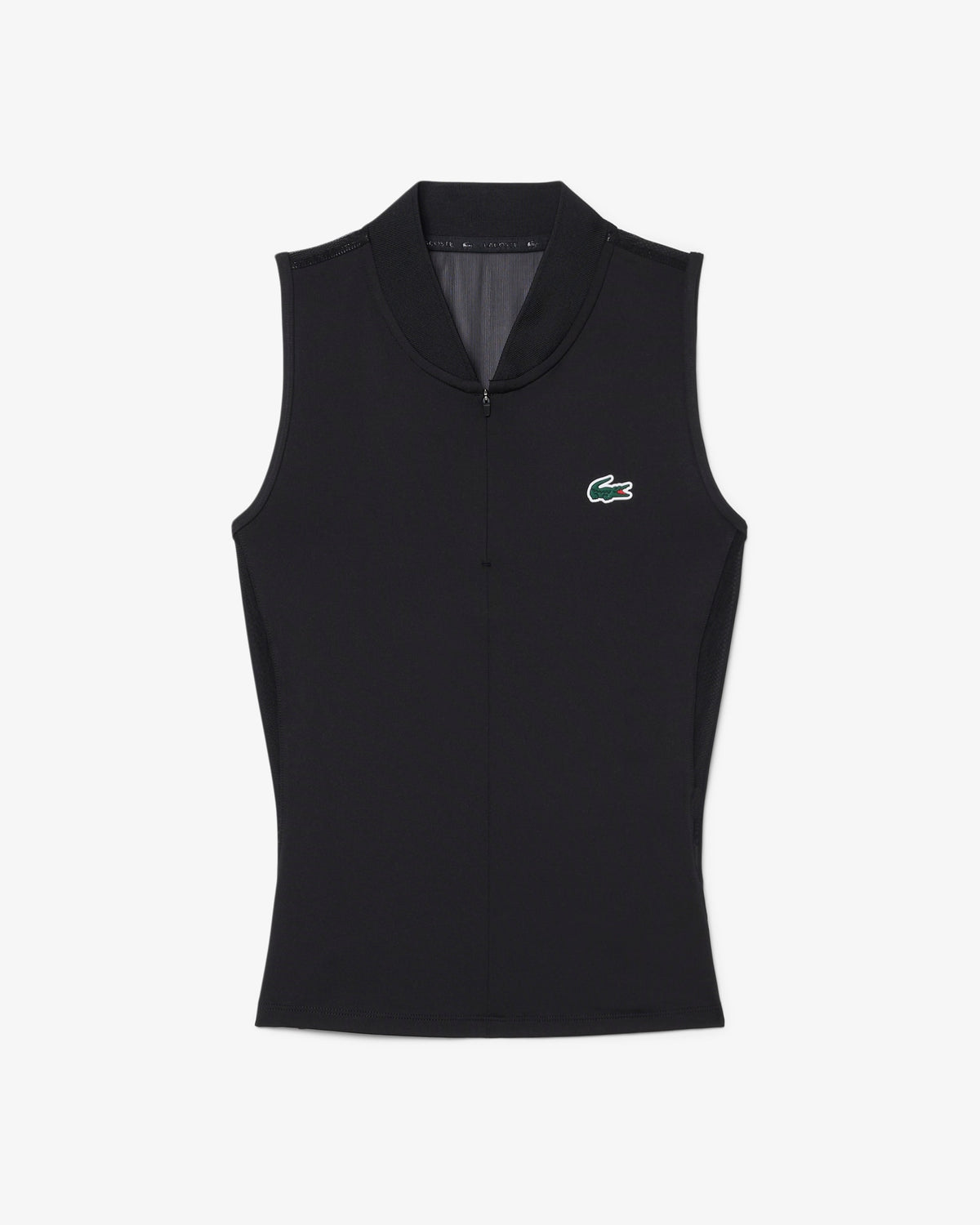 Lacoste Women Sleeveless Polo (Black)