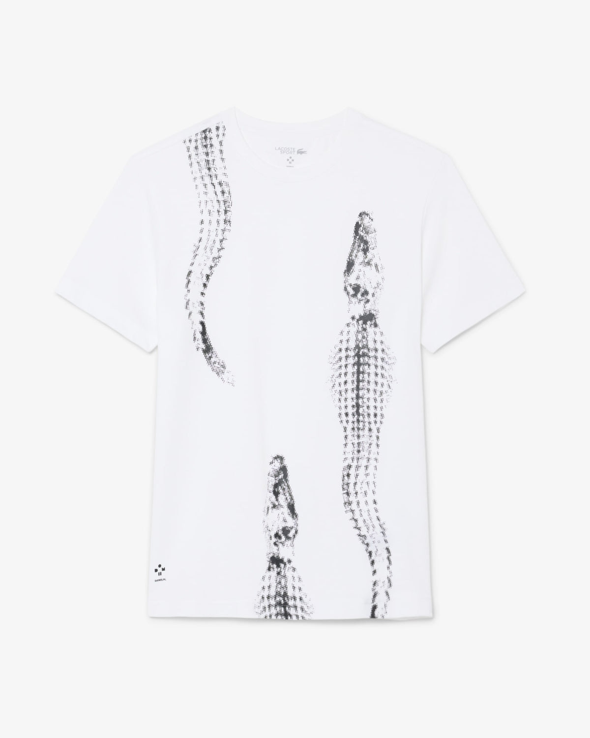 Lacoste Men Graphic T-Shirt (White)