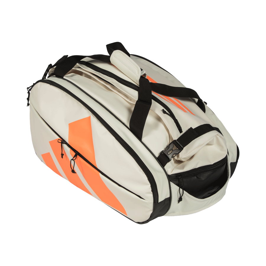 Adidas Padel Racquet Bag Multigame 2026 (Off white/Orange)