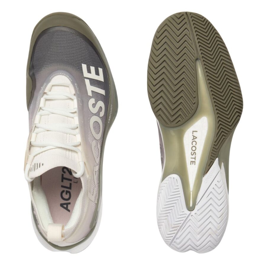 Lacoste Women's AG-LT25 Lite (Off White/Khaki)