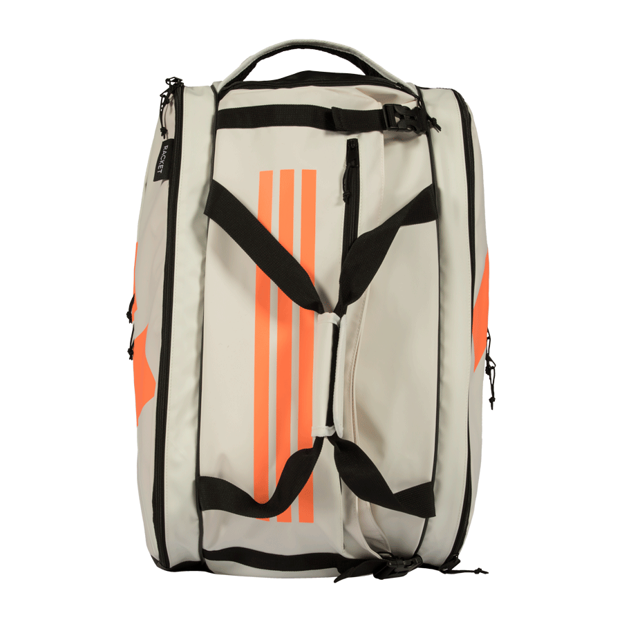 Adidas Padel Racquet Bag Multigame 2026 (Off white/Orange)