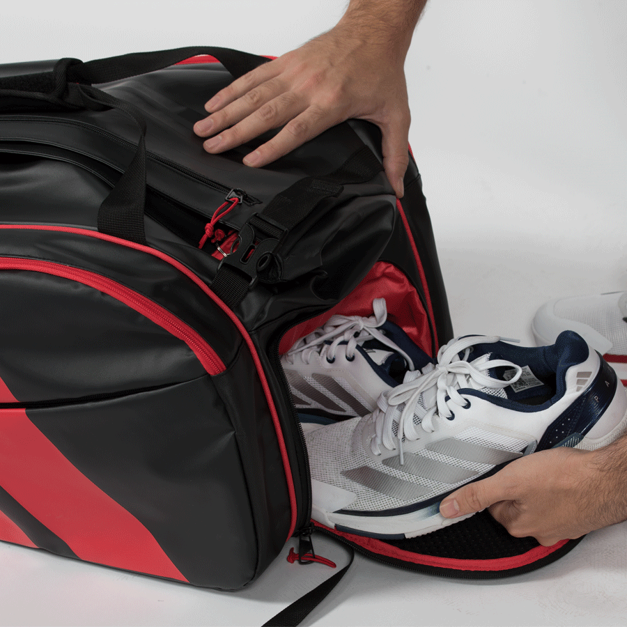 Adidas Padel Racquet Bag Multigame 2026 Ale Galán (Black/Red)