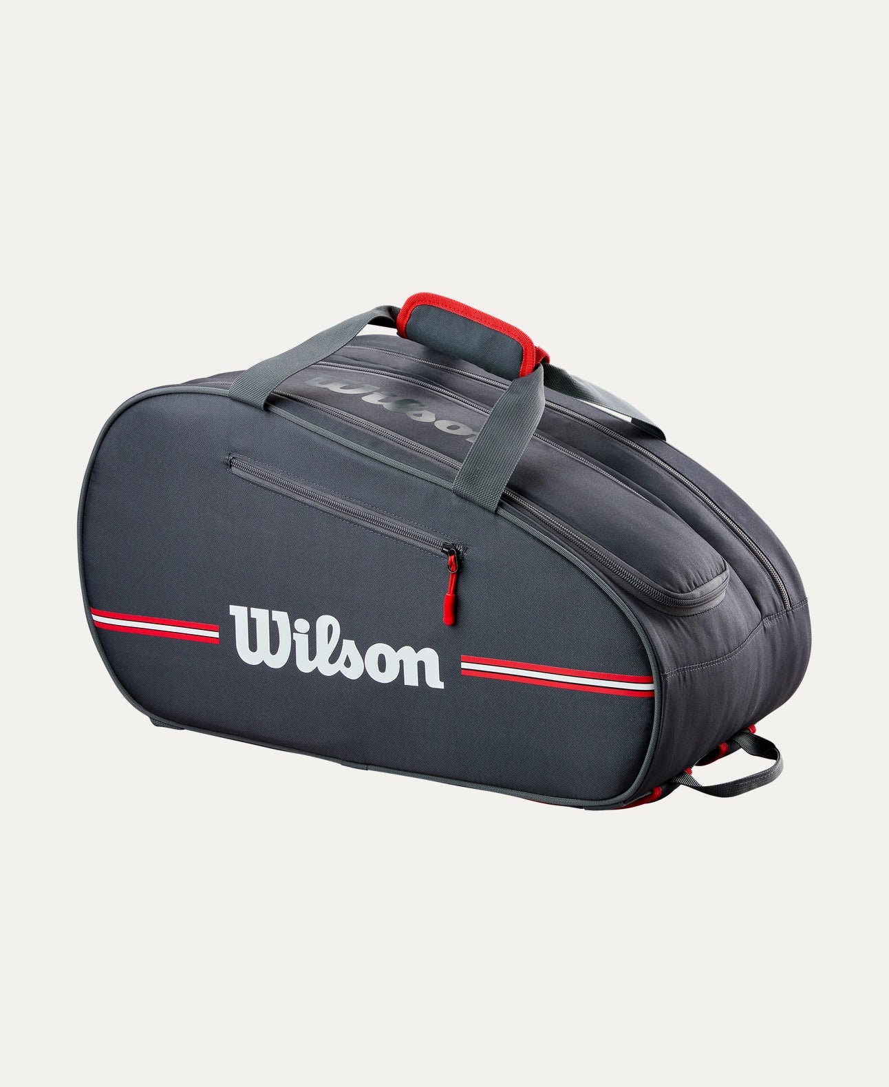 Borsa Da Paddle Wilson Team - Per 4 Racchette, Con Scomparto Scarpe E Spallacci Regolabili