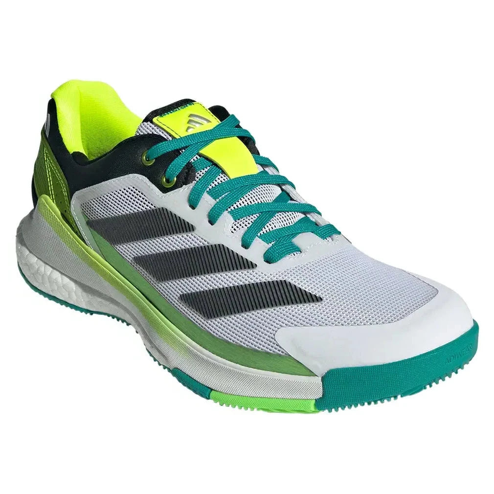 Adidas Men's CrazyQuick Boost Padel (White/Green)