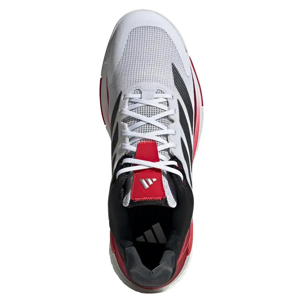 Adidas Men's CrazyQuick Boost Padel (White/Red)