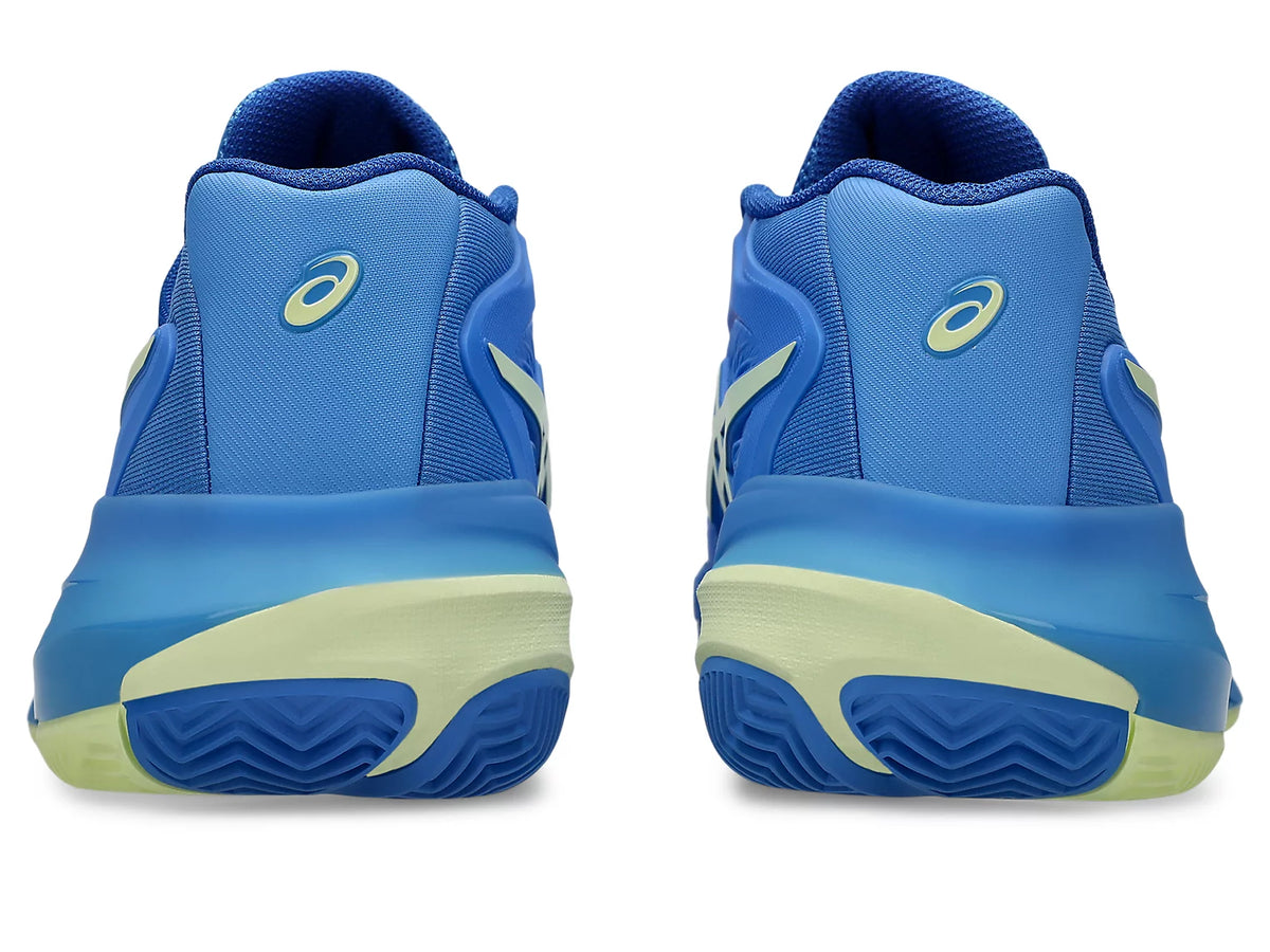 Asics Women's Gel-Resolution X CLAY (Blue Coast/Yellow)