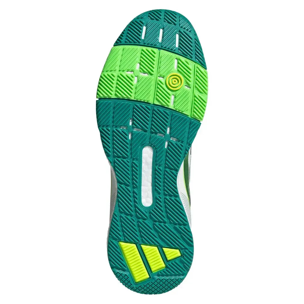 Adidas Men's CrazyQuick Boost Padel (White/Green)