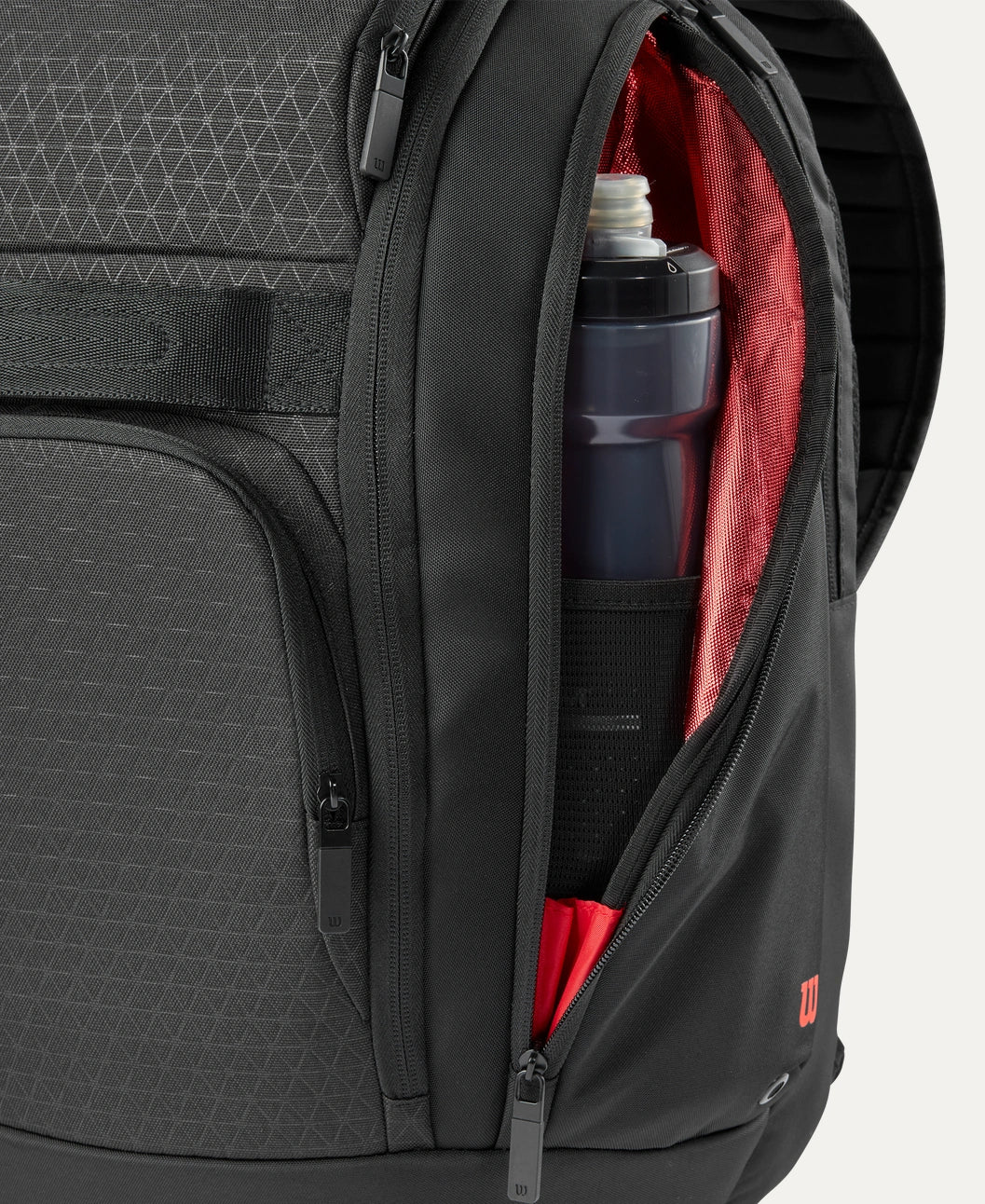 Wilson Clash v3 Super Tour Backpack (Black/Infrared)