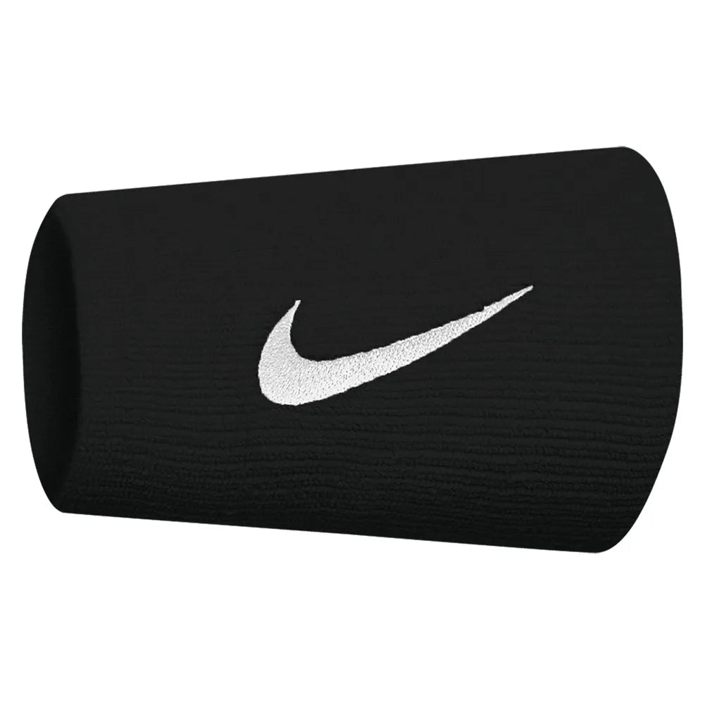 Nike Premier Double Wristband 2-pack (Black/White)