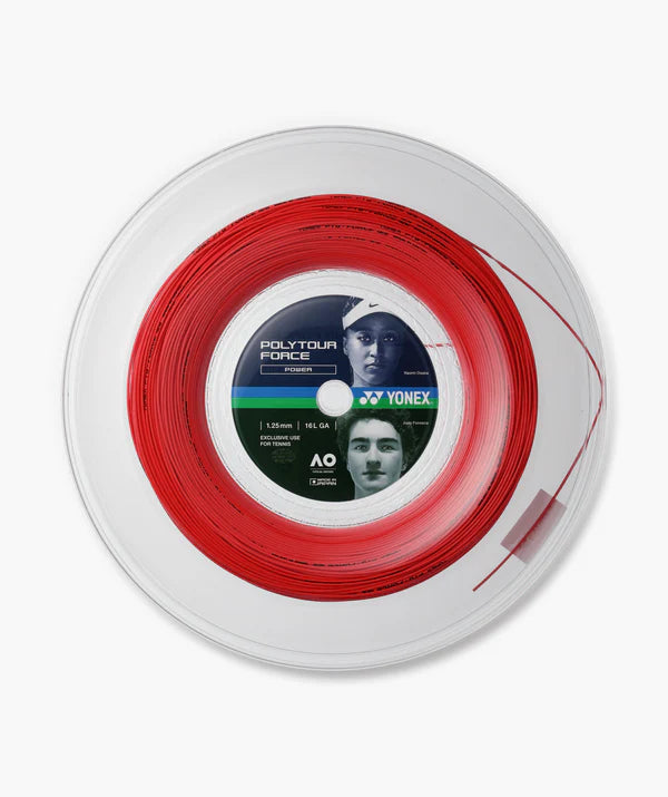 Yonex PolyTour Force Red (Reel)