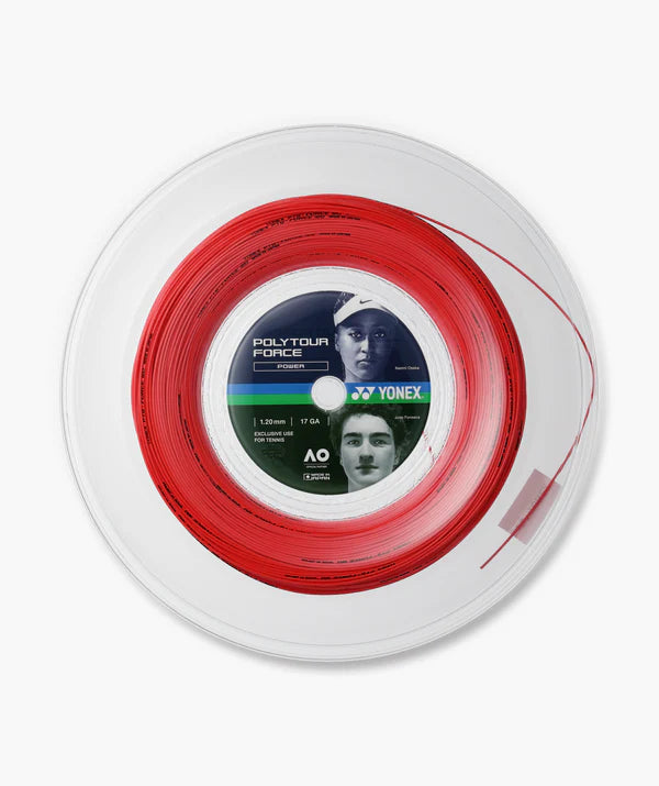 Yonex PolyTour Force Red (Reel)