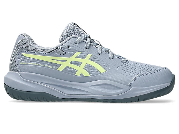 Asics Gel-Resolution X Junior (Grey Blue/Pistachio)