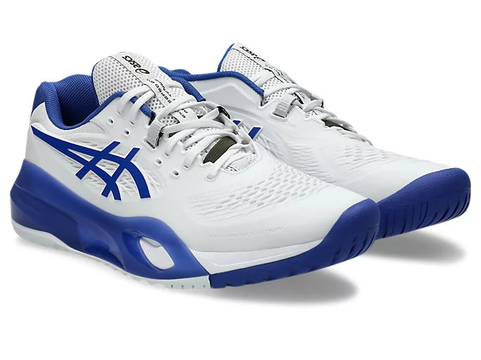 Asics Men's Gel-Resolution X (White/Dark Cobalt)