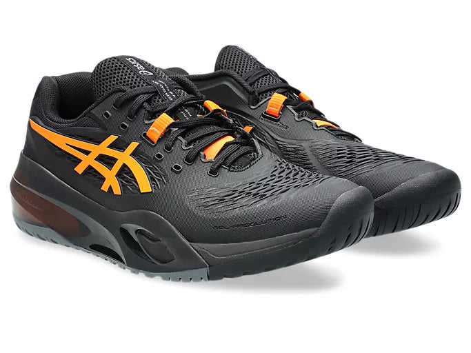 Asics Men's Gel-Resolution X (Black/Shocking Orange)