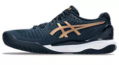 Asics Men's Gel-Resolution 9 (French Blue/Pure Gold)
