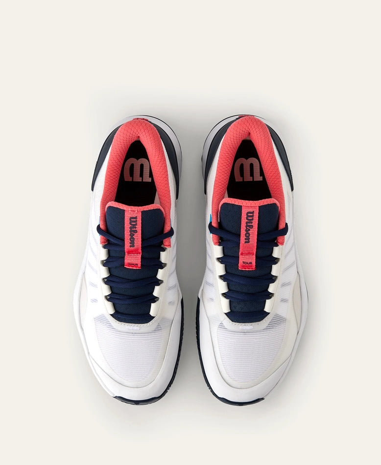 Wilson Women's Intrigue Tour (White/Navy/Dubarry)