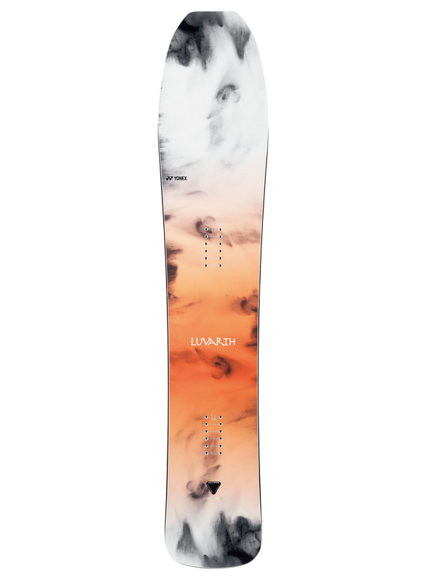 ゆありゅご希望YONEX 8点 Yonex Luvarth 24 Snowboard (White/Sunset Orange)