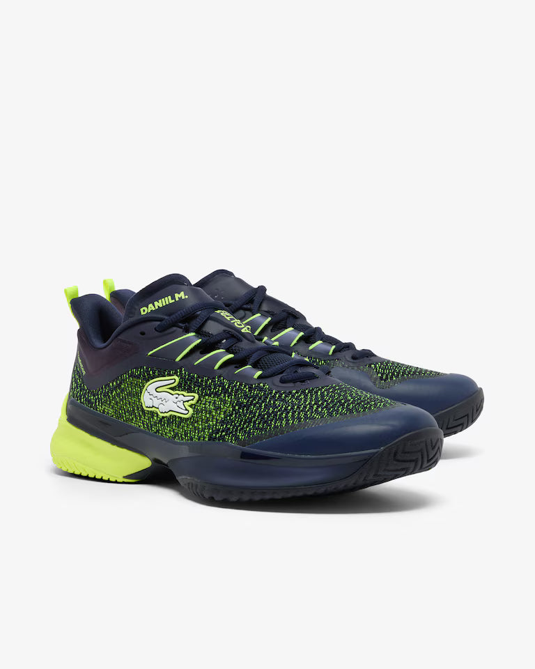 Lacoste Men's AG-LT23 Ultra x Daniil Medvedev (Navy/Yellow)