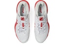 Asics Men's COURT FF 3 NOVAK  (White/Electric Red)
