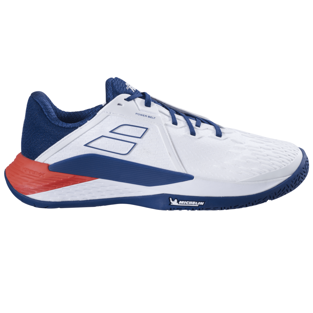 Babolat Men's Propulse Fury 3 All Court (White/Navy)