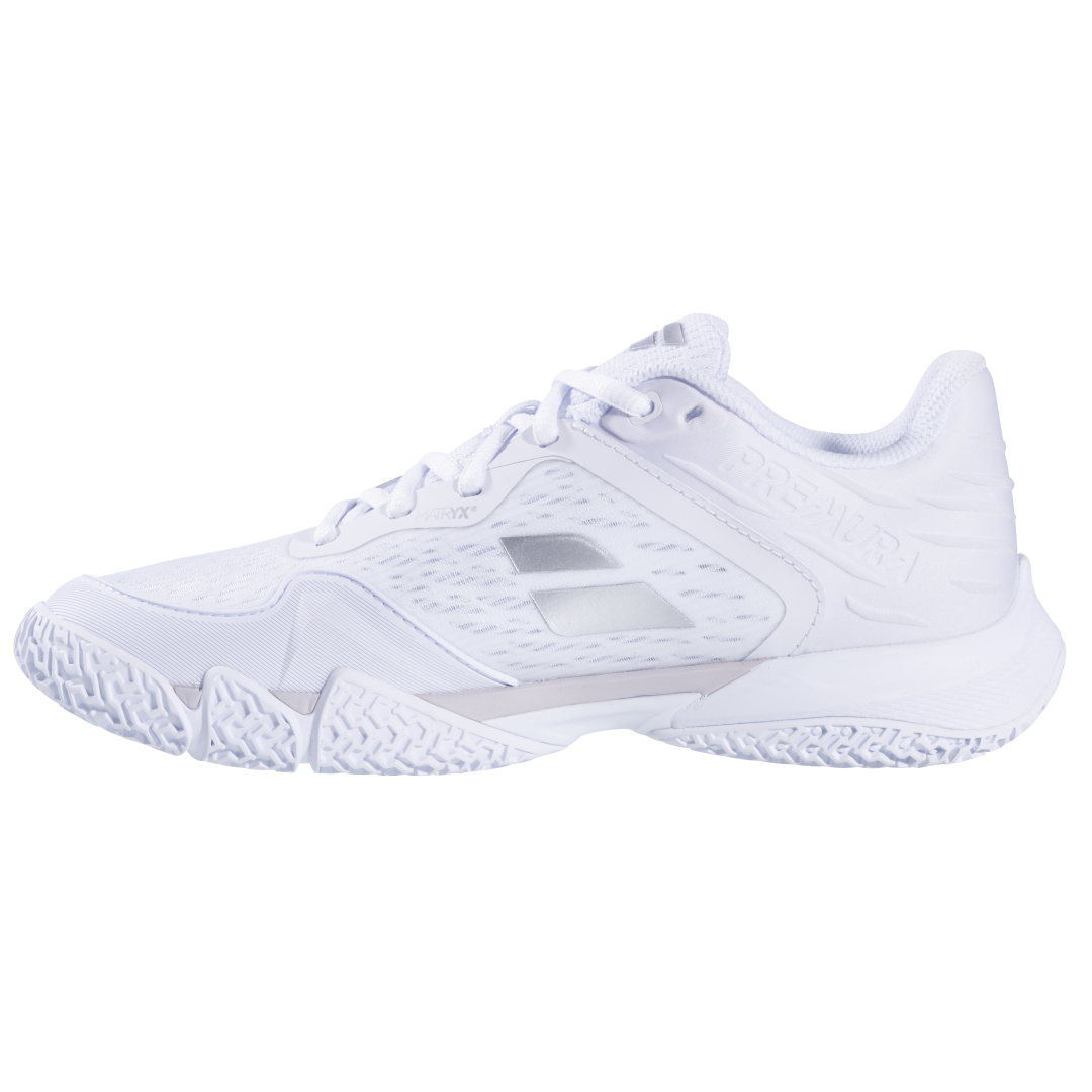 Babolat Women's Premura 3 Padel (White/Silver)