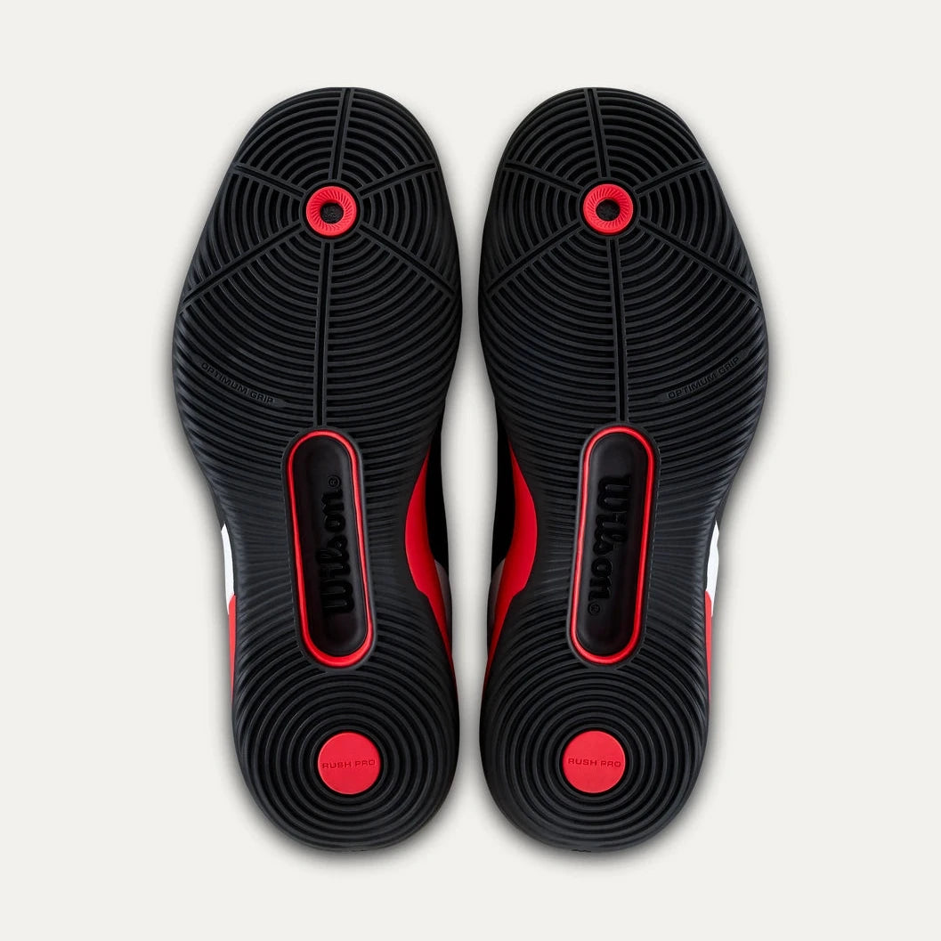 Wilson Men's Rush Pro 5.0 Padel (Black/White)