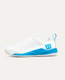 Wilson Men's Rush Pro 4.5 OZ (White/Atomic Blue)