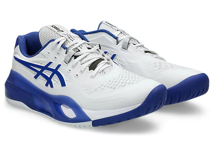 Asics Men's Gel-Resolution X WIDE (White/Dark Cobalt)