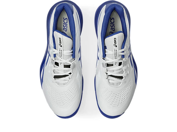 Asics Men's Gel-Resolution X WIDE (White/Dark Cobalt)