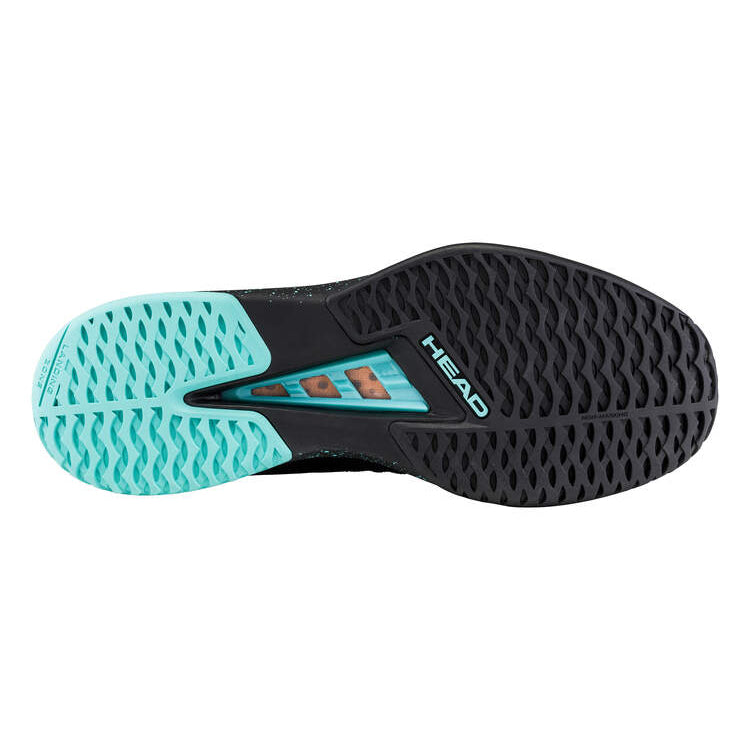 Head Men's Sprint Pro 4.0 SuperFabric (Black/Teal)