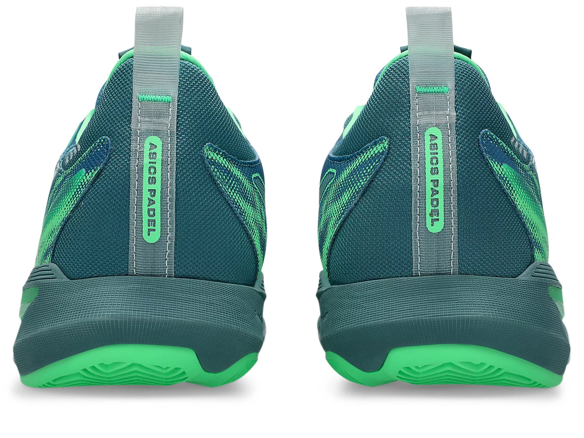 Asics Men's SonicSmash FF (Saba Blue/Vital Green)