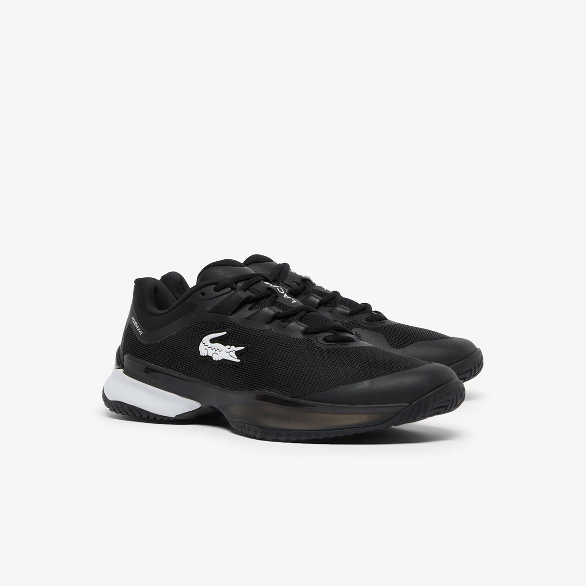 Lacoste Men's AG-LT Ultra Padel/Clay (Black/White)