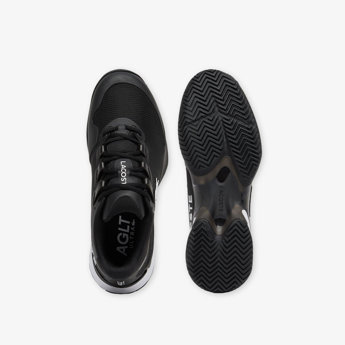 Lacoste Men's AG-LT Ultra Padel/Clay (Black/White)