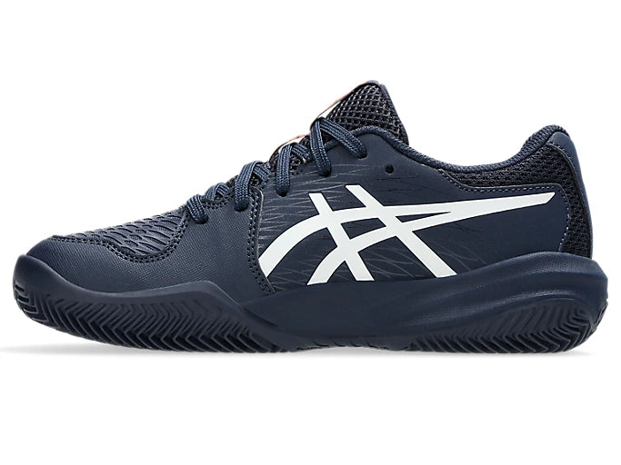 Asics Gel-Resolution X Junior (Midnight/White/Orange)