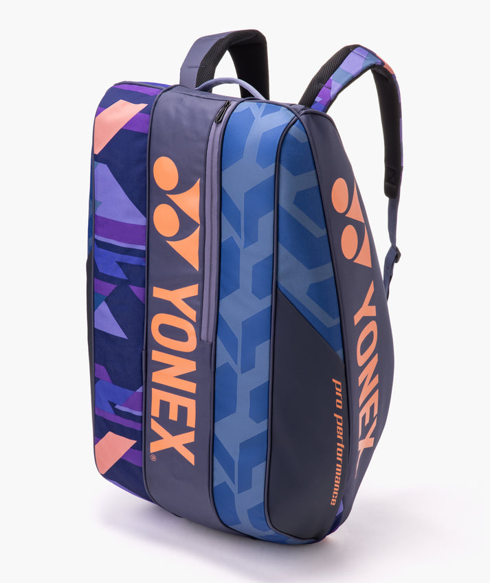 Yonex Pro 9-Racquet Bag (Purple/Multi)