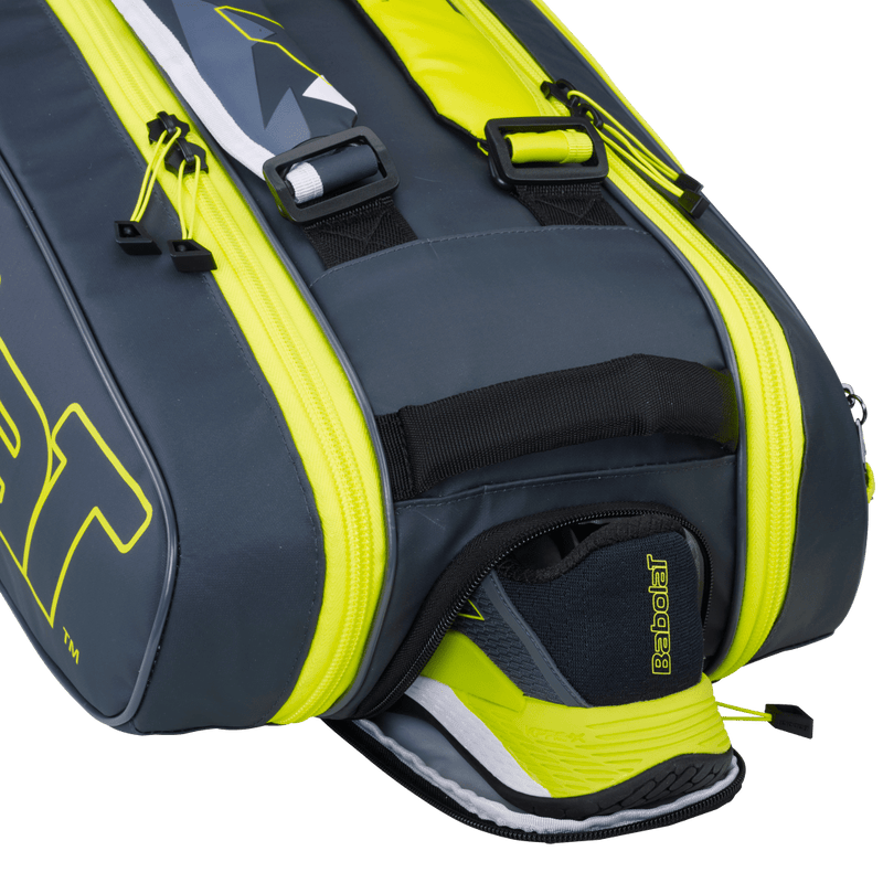 Babolat Pure Aero 2023 6-Pack Bag (Grey/Yellow)