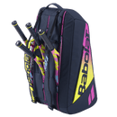 Babolat Pure Aero Rafa Origin 12-Pack Bag (Blue/Yellow/Pink)