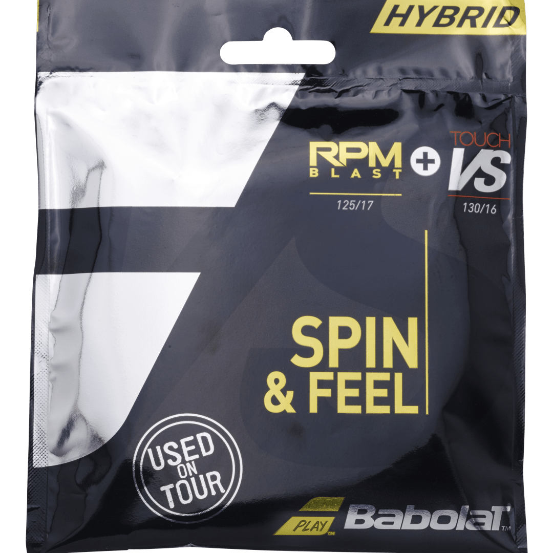 Babolat RPM Blast 17g + Touch VS Natural Gut 16g Hybrid (Set)