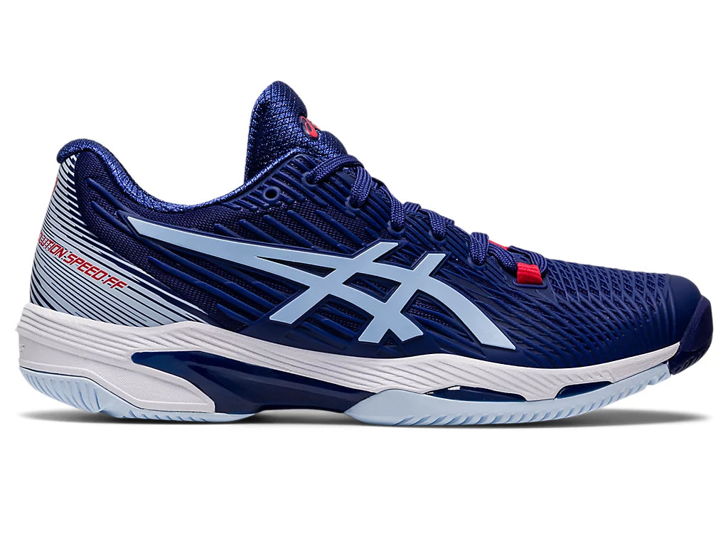 「値下」ASICS SPEED FF2 26.5 ブルー Asics Women's Solution Speed FF 2 (Dive Blue/Soft Sky)