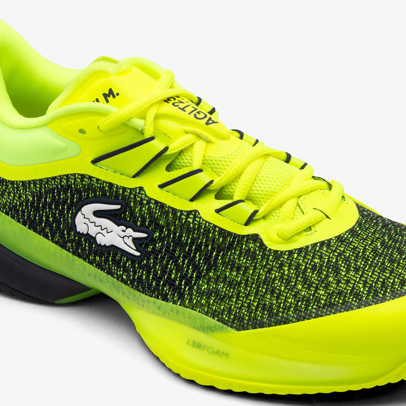 Lacoste Men's AG-LT23 Ultra x Daniil Medvedev (Yellow/Navy Blue)