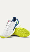 Wilson Rush Pro Jr L (Snow White/Snow White /Ensign Blue)