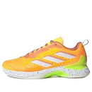 Adidas Womens Avacourt (Orange/Green/White) WIDE