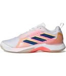 Adidas Womens Avacourt (Salmon Pink/Orange/White) WIDE