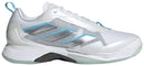 Adidas Womens Avacourt (White/Sliver/Irisdescent Blue)