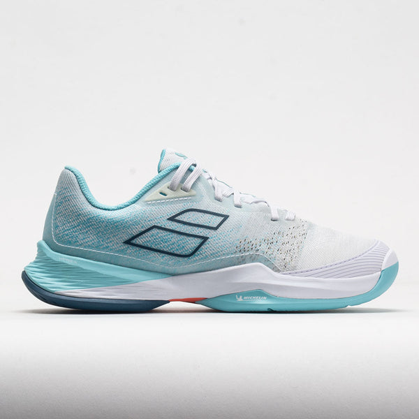Babolat Women Jet Mach 3 (White/Angel Blue)