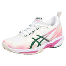 Asics Women Sonicsmash FF (White/Jewel Green)