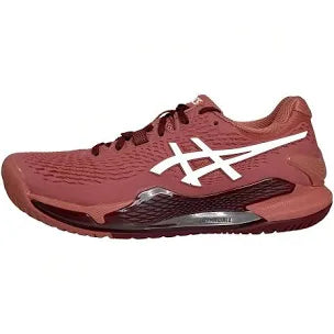 Asics Women's Gel-Resolution 9 Clay (Light Garnet/White)